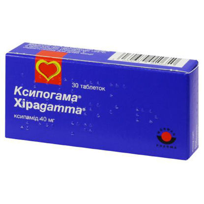 Світлина Ксипогама таблетки 40 мг №30